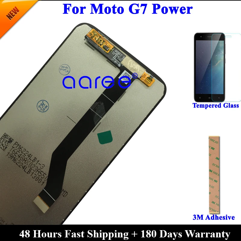ЖК дисплей для Moto G7 Power Play с сенсорным дигитайзером в сборе|Экраны мобильных