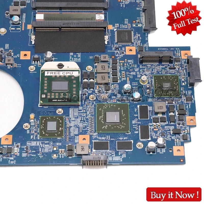 NOKOTION материнская плата для ноутбука acer aspire 7551 7551G 48.4HP01.011 MBPT701001 MBNDA01001 HD5650 1 ГБ DDR3 Бесплатный процессор
