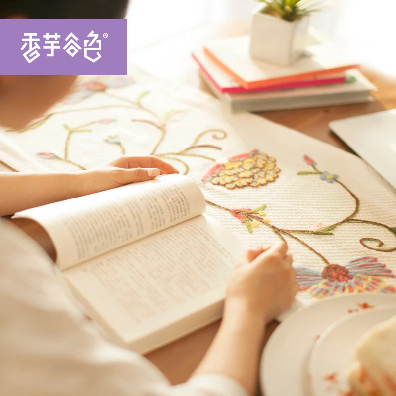 С китайской вышивкой ручной работы настольная дорожка s для свадьбы Национальный