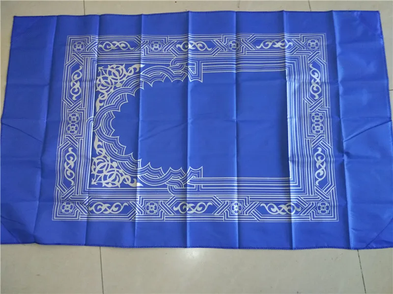 2 шт./лот Карманный молитвенный коврик с компасом 60*100 см мусульманский для молитв