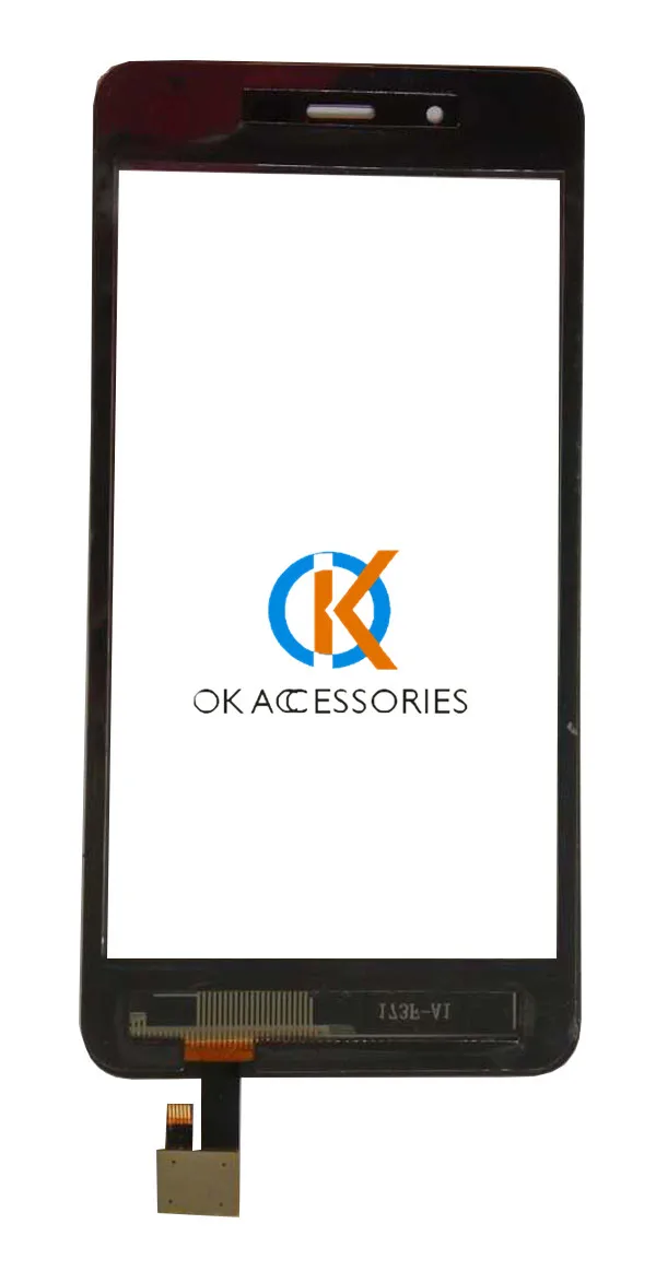 4.7 Inches For Micromax Canvas Spark Q380 Touch Screen Digitizer Black White Color With Tape 1PC/Lot | Мобильные телефоны и