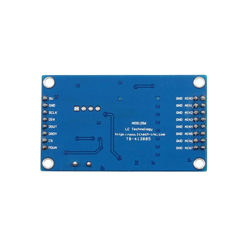 ADS1256 24-Bit 8-Channel ADC AD Module High Precision Acquisition Data Card XD-86 | Электронные компоненты и