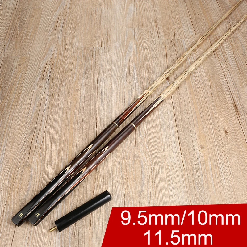 Купить Снукер Omin ручной работы 3 4, Cues 9,5 мм/10 мм/11,5 мм, Снукер Cue Stick с удлинителем, зольный вал, Китай, 2016