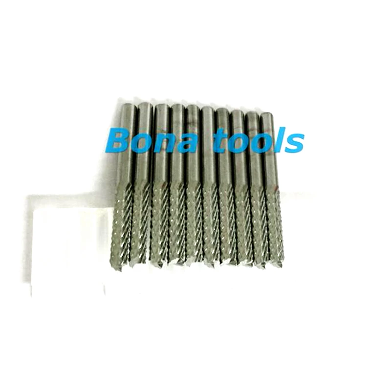 Твердое 4*22 мм кукурузное фрезерование CNC PCB Bit Tungsten карбидный резак печатные платы