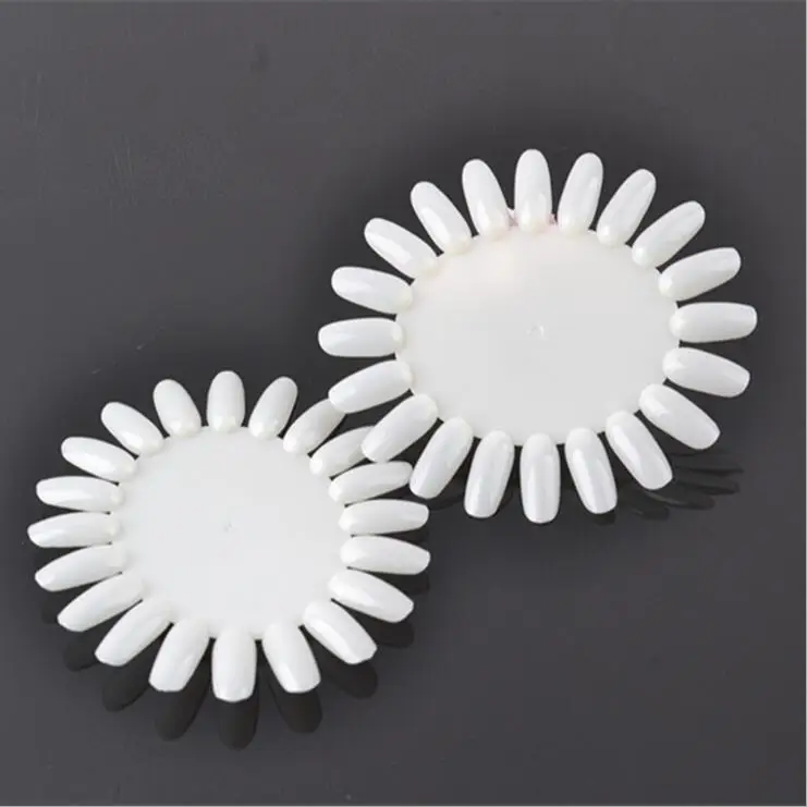 10pcs/set False Nail Display Polish UV Gel Stickers Decoration Tools Art Tips Stick Practice Clear Color |