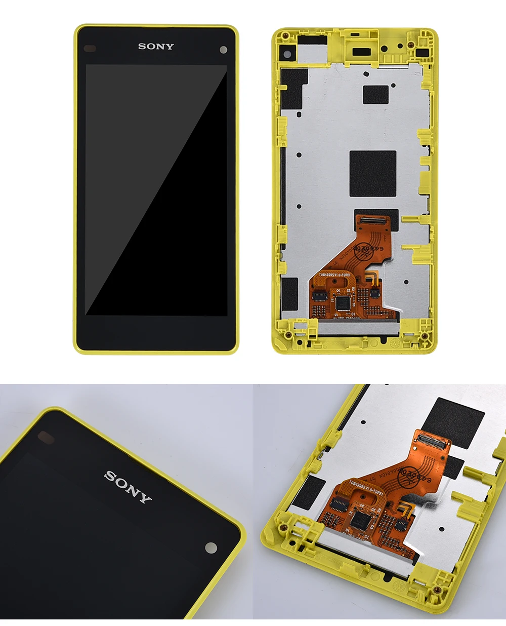 4,3 ''ЖК-дисплей для SONY Xperia Z1 Компактный дисплей сенсорный экран дигитайзер для SONY Xperia Z1 Компактный дисплей D5503 M51w
