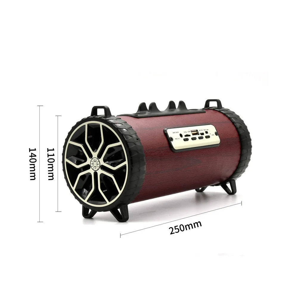 Makescc XM 2 портативный динамик деревянная беспроводная акустическая система