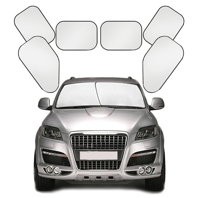 Популярный автомобильный солнцезащитный козырек на переднее и заднее лобовое