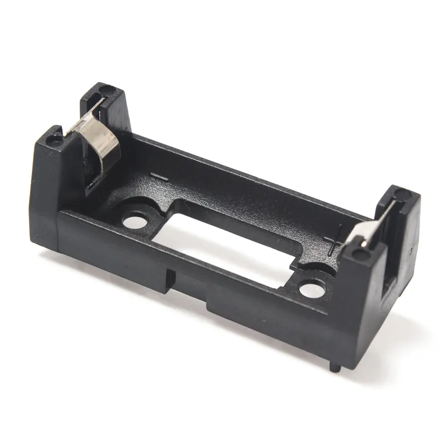 

Wholesale 100Pcs/lot Plate Type CR123A/LIR123A/16340 Battery Box With Pin For PCB For Soldering Connecting