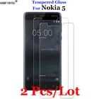 2 шт.лот для Nokia 5 (2017) TA-1024 TA-1027 TA-1044 TA-1053 закаленное стекло 9H 2.5D Премиум Защитная пленка для экрана для Nokia5 5,2