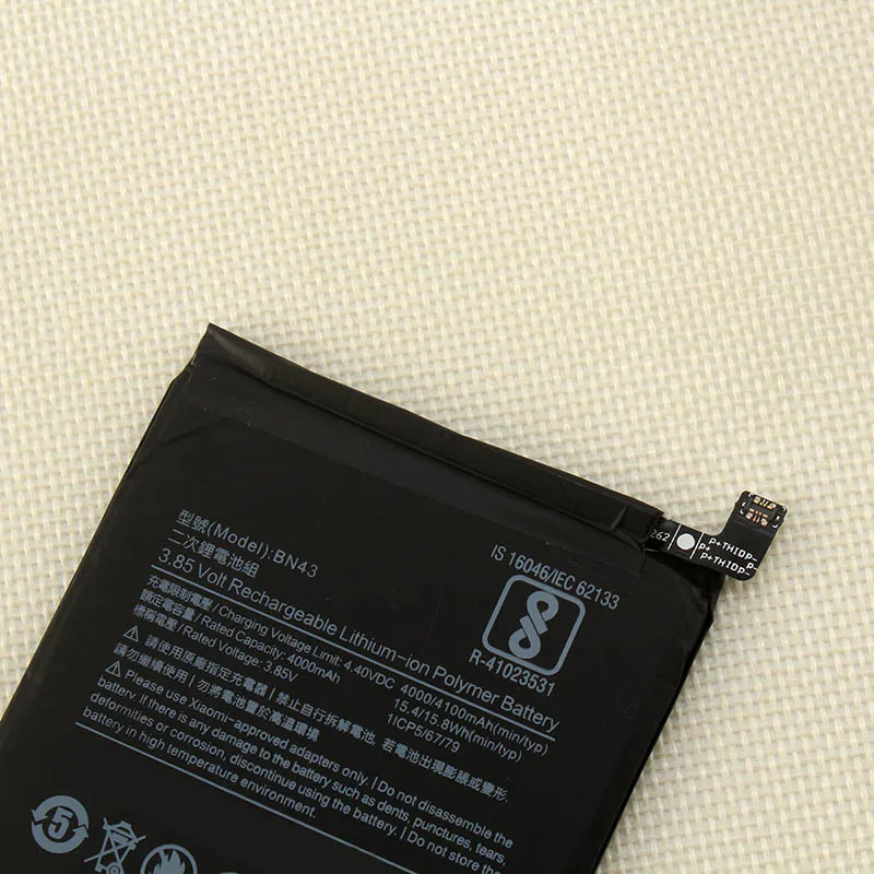 Alesser для Xiaomi Redmi Note 4X3G + 32G аккумулятор 4000mAh Резервный 4 global Snapdragon 625|battery for xiaomi|battery