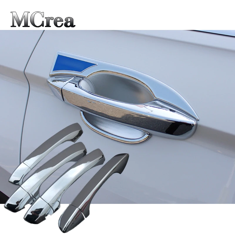 Автомобильные наклейки MCrea для VW Tiguan 2017 2018 2016 Volkswagen 2 MK2 хромированные
