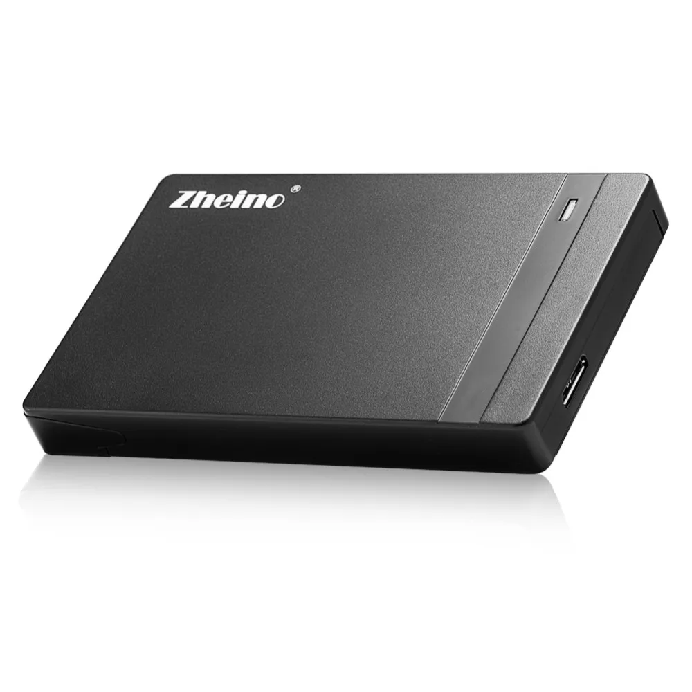 Zheino 2,5 дюйма USB 3,0 HDD/SSD Внешний корпус Чехол-коробка Тип A-Micro B для 7 мм 9,5 мм Sata жесткий диск без инструментов