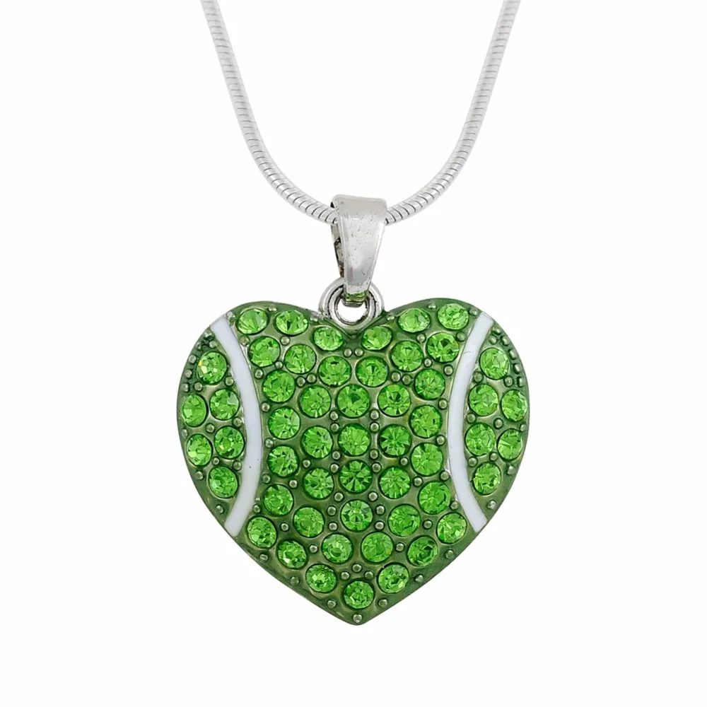 Fishhook I Love Heart бейсбольный Софтбол кулон ожерелье маленькая Лига Женский веер
