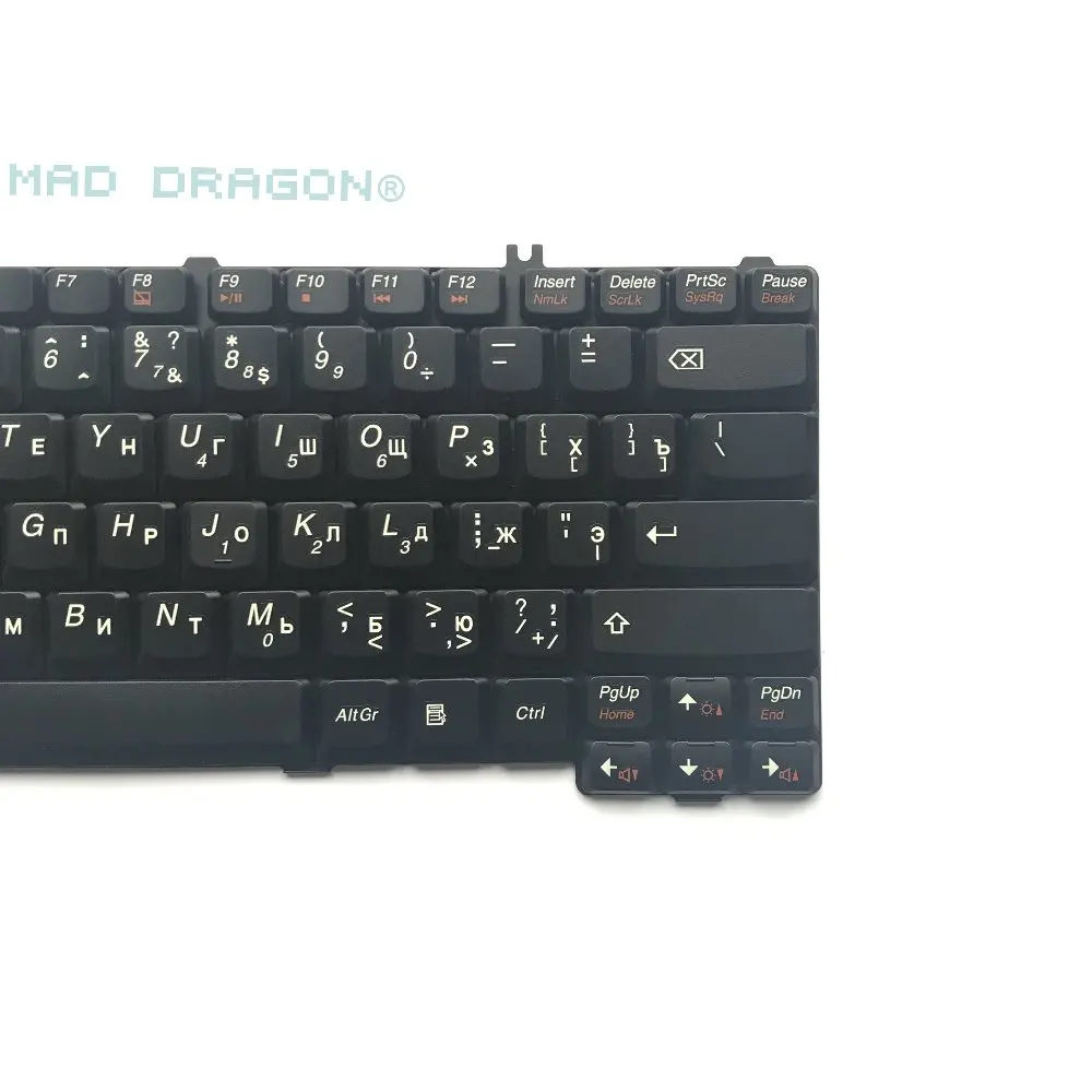 Совершенно новая Оригинальная клавиатура для ноутбука LENOVO 3000 C100 C200 F41 C460 C466 F31 F51