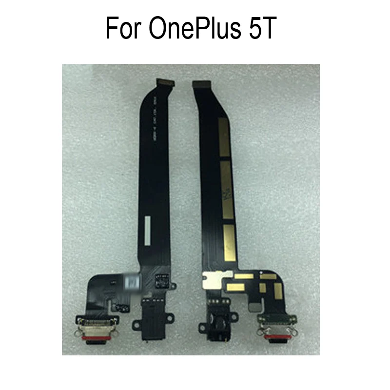 Новый гибкий USB-кабель для зарядного устройства OnePlus 5 T док-разъем кабель замена