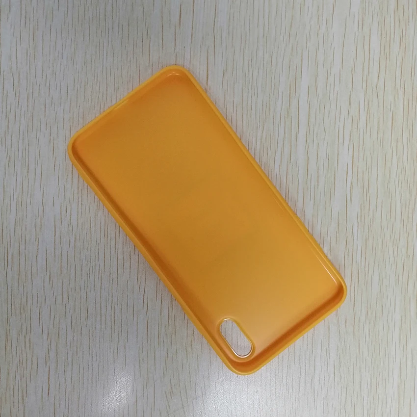FGHGF мягкие чехлы для телефонов iphone XR X XS желтая Силиконовая задняя крышка 11 pro max 6 7 8