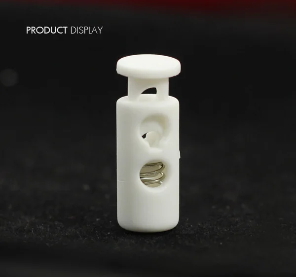 Пластиковый белый стопор переключатель зажим для шнура замки застежки концевых