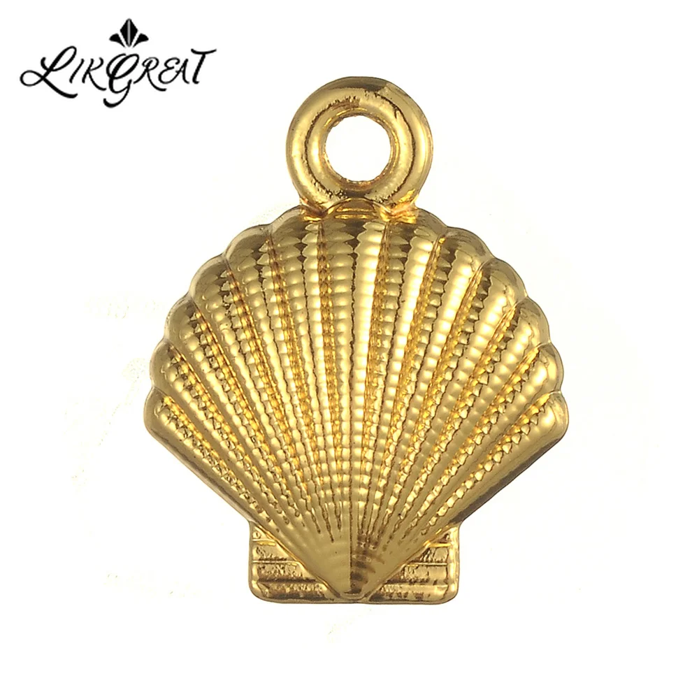 LIKGREAT Sea Shell Шарм Морская жизнь пляжный Подвеска подходит для браслета ожерелье