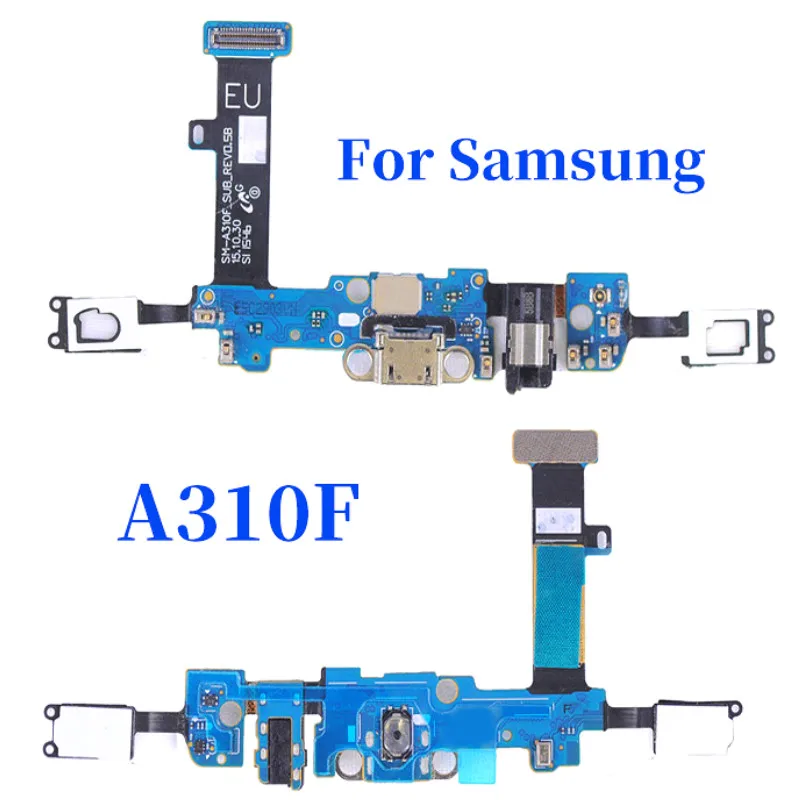 Для Samsung Galaxy A300F S3 2015 A310F A3 2016 док разъем Micro USB зарядный порт гибкий кабель запасные