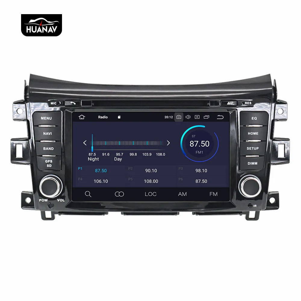 DSP Android 9 Автомобильный DVD плеер для Nissan Navara NP300 2014 + GPS навигация Авто Радио Стерео