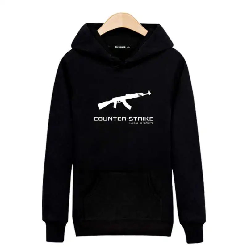 CS GO Hot Sale Cotton Trendy Hooded Hoodies with Harajuku Sweatshirt Men Luxury Brand in Mens and Sweatshirts Hip Hop | Мужская одежда