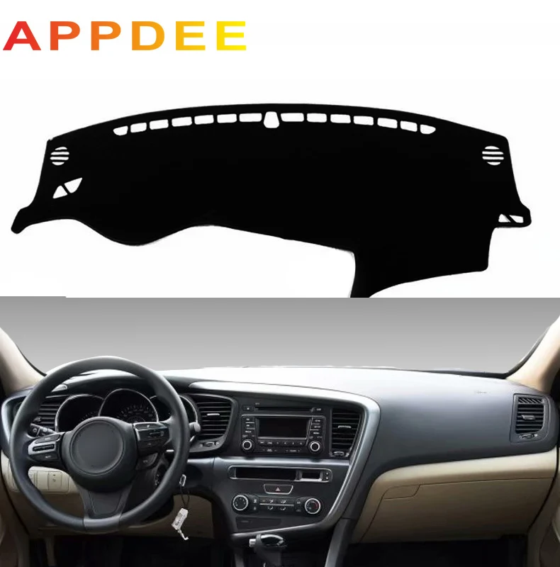 APPDEE для Kia Optima K5 2010- автомобильный Стайлинг Чехлы для приборной панели коврик для приборной панели солнцезащитный тент панель на заказ 2011 2012 2013