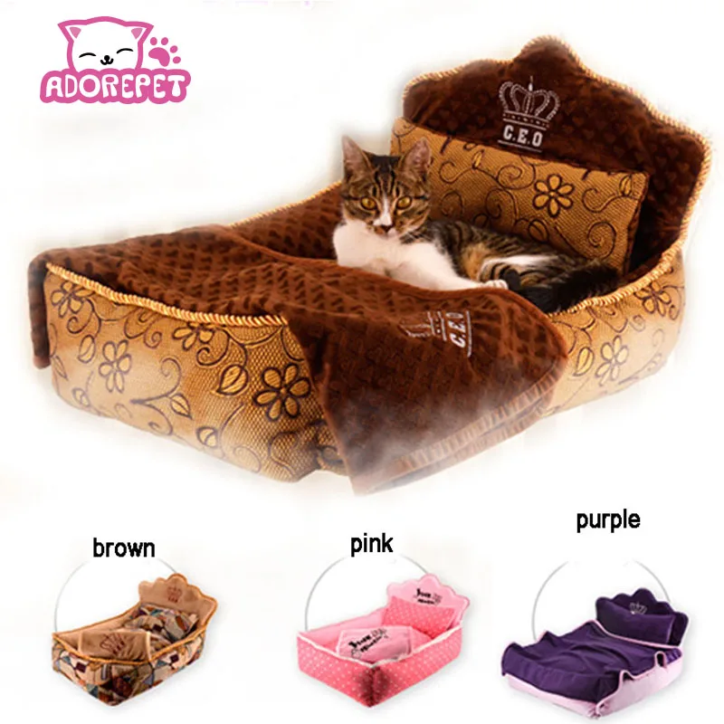 Роскошная кровать принцессы софа для собак и щенков питомник мягкая теплая