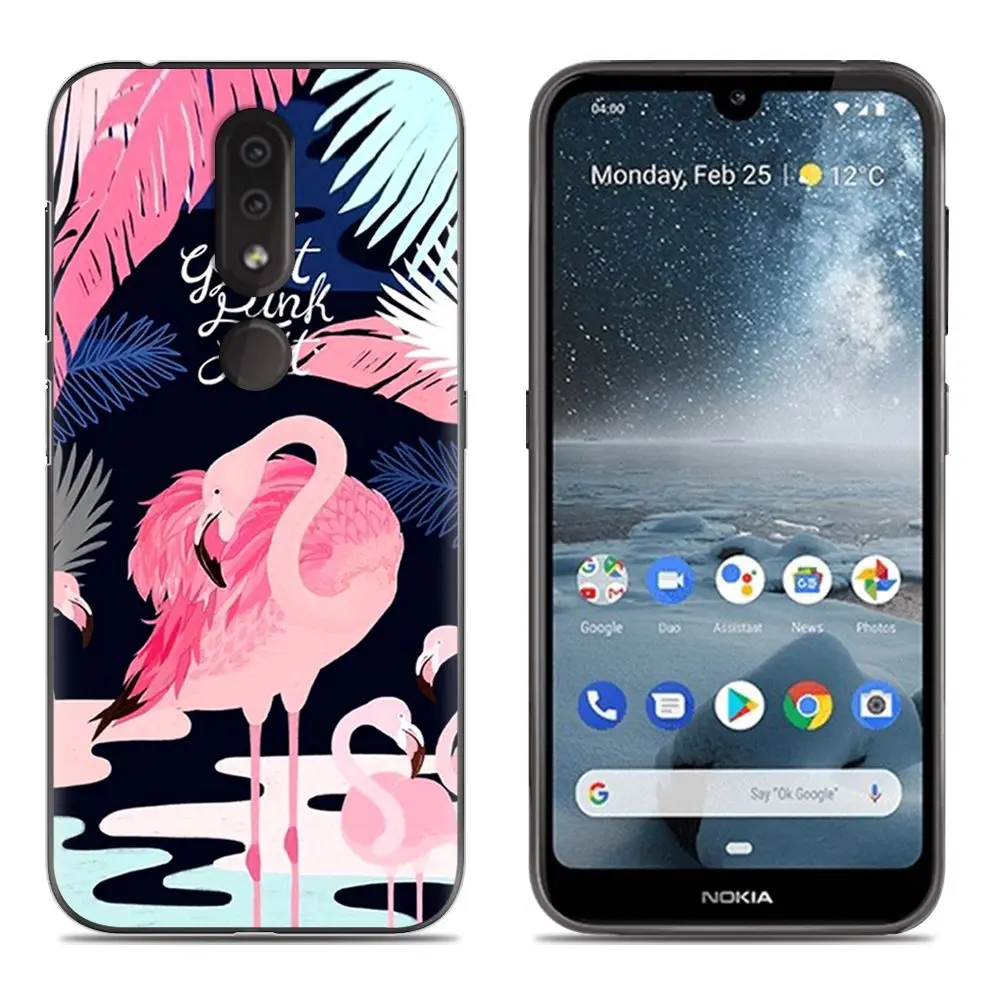 6 Мягкий чехол для телефона для Nokia 4,2 цветной крутой дизайн ТПУ силиконовый чехол для задней панели телефона - Цвет: 6