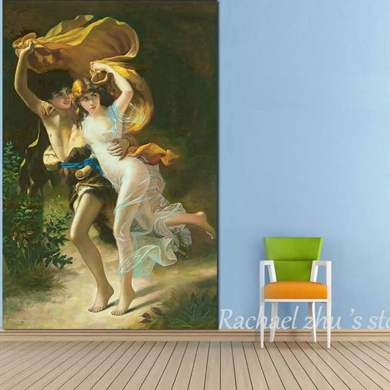 Высококачественная классическая привлекательная картина маслом на холсте для