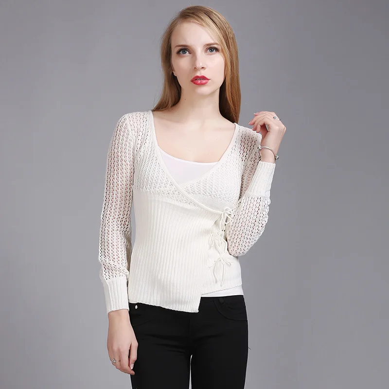 Радость Душу Населения Европейский Свитер 2017 Трикотажные Твердые Женщины Зима