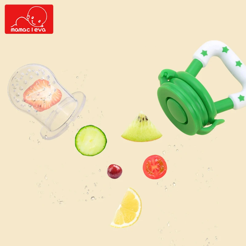 Infant Food Nipple Feeder Silicone Pacifier Fruits Mills Infant Learn Food Feeding Supplies Soother Nipples Pacifier Tool