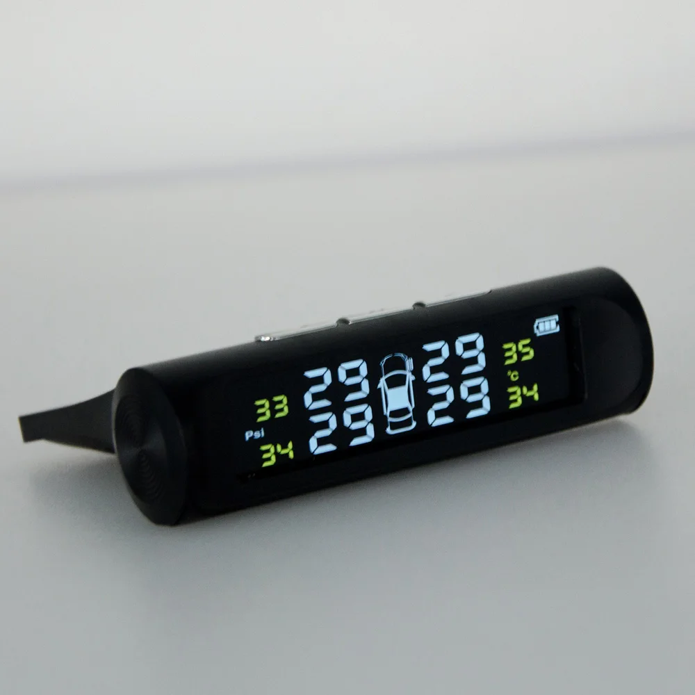 TPMS Солнечная энергия умная автомобильная система контроля давления в шинах