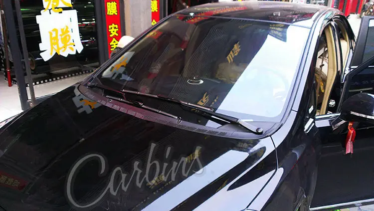 Карбоновая пленка для окна Дымчатая серая автомобиля затемнение и боковая