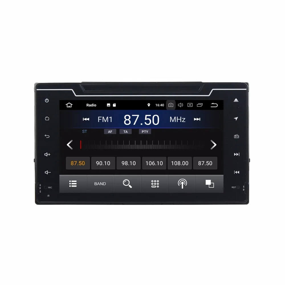 Android 8 1 четырехъядерный 2 din &quotАвтомобильный Радио dvd gps навигация для Toyota Corolla 2016