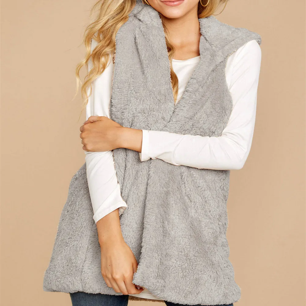 S XL 2018 новый бренд зима осень тонкий фланелевый женский жилет куртка теплый