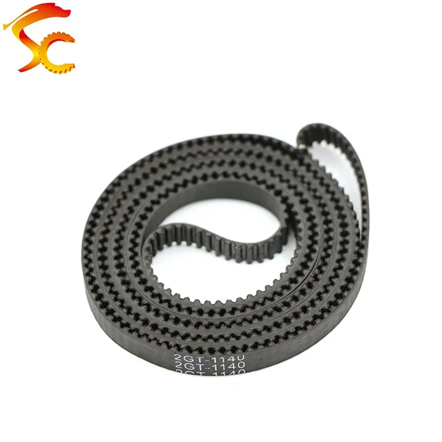1pcs GT2 timing belt Perimeter 1000 1068 1140 1150 1220 1350 1360 1524 2270 3000 width 6mm 10mm 2GT synchronous belt