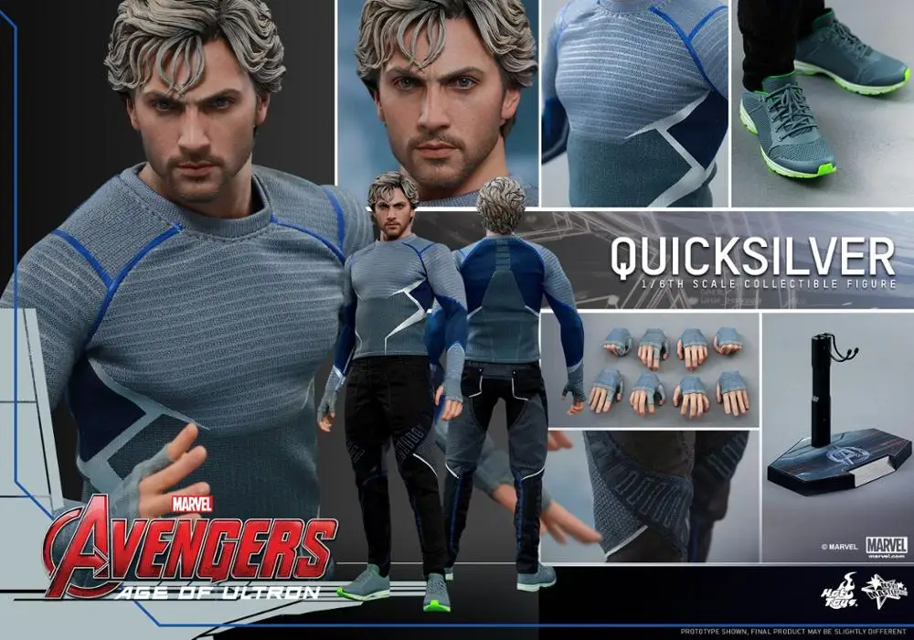 «Камень, ножницы, бумага» HotToys MMS302 Мстители Age of Ultron 1/6th весы ртуть фигурка Коллекционная Параметры в коробке