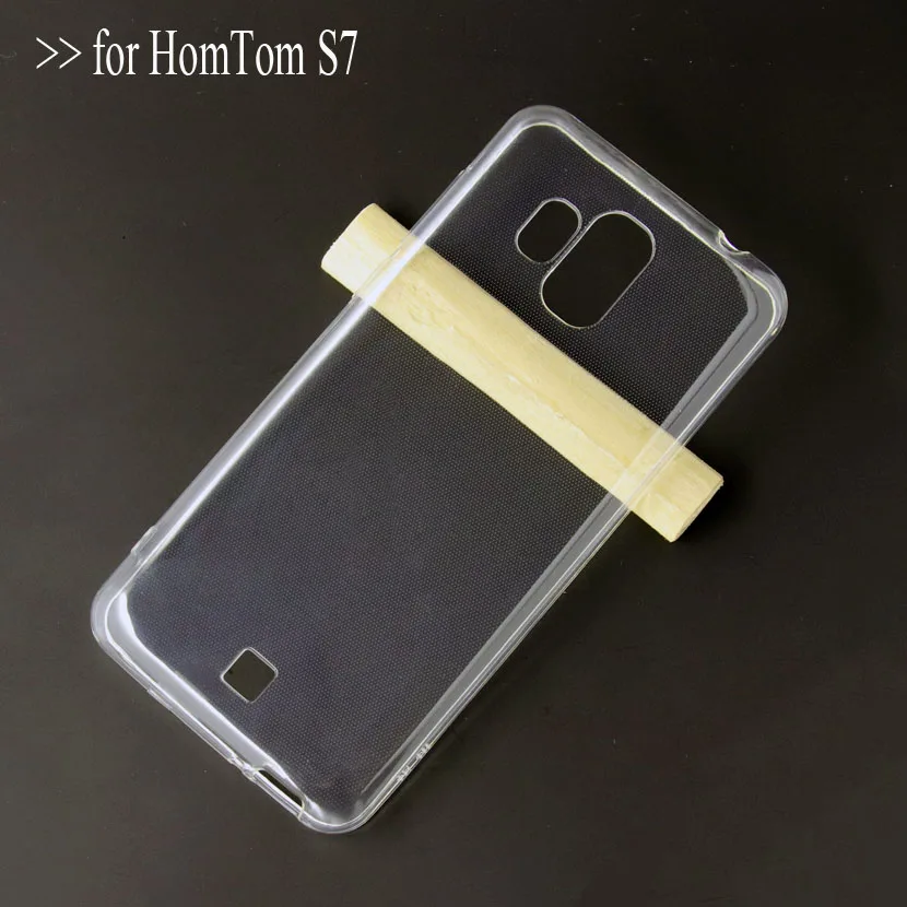 For HomTom S7 Silicon Case 5.5&quot Ultra Thin Soft TPU Transparent Mobile Phone Back Cover Smartphone | Мобильные телефоны и
