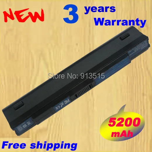 Аккумулятор 5200 мАч для Acer Aspire One UM09A31 UM09A41 UM09A71 UM09A73 UM09A75 UM09B31 UM09B34 UM09B71 UM09B73 UM09B7C UM09B7D |