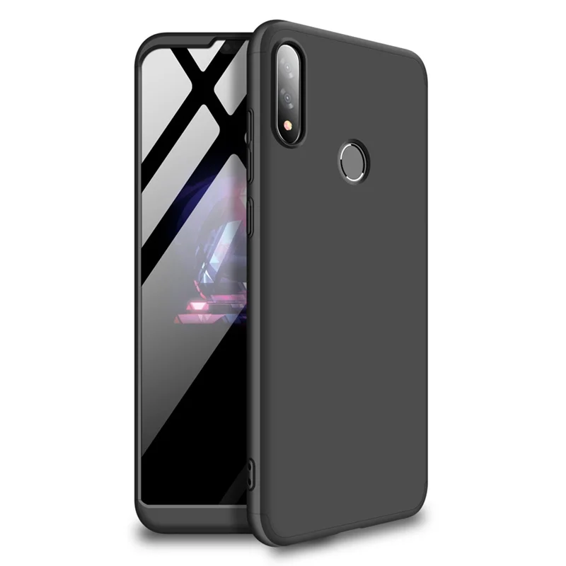 Чехол 3 в 1 для Asus Zenfone Max Pro M2 ZB631KL ТПУ + Поликарбонат съемный | Мобильные телефоны и