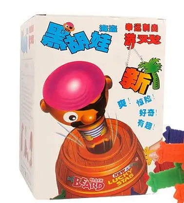 Pirate Barrel Lucky Stab игра "Пиратский бочонок" Tricky Funny Lucky Stab Pop Up Toy розыгрыши игрушки для детей детский подарок - Цвет: Pirate Barrel