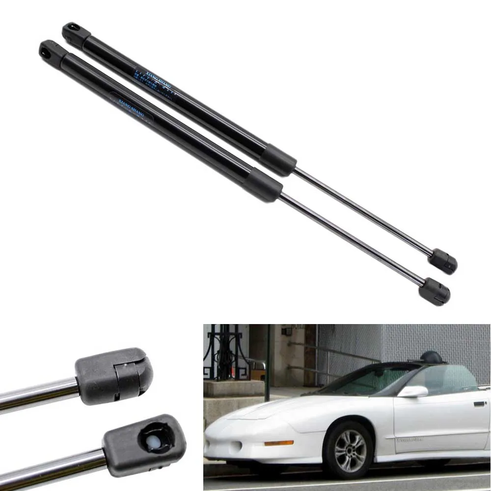 

2pcs Auto Hood Bonnet Lift Supports Shock Gas Struts for Pontiac Firebird Coupe Convertible 1993 1994 1995 1996 1997 510 mm