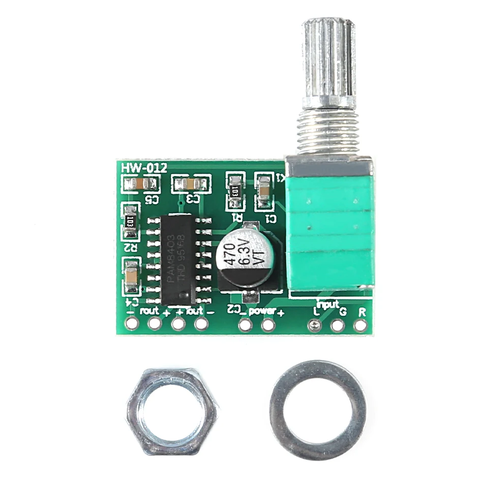 Новый DC 5V PAM8403 Супер Мини 2-канальный USB цифровой аудио усилитель плата модуль 2*3 W