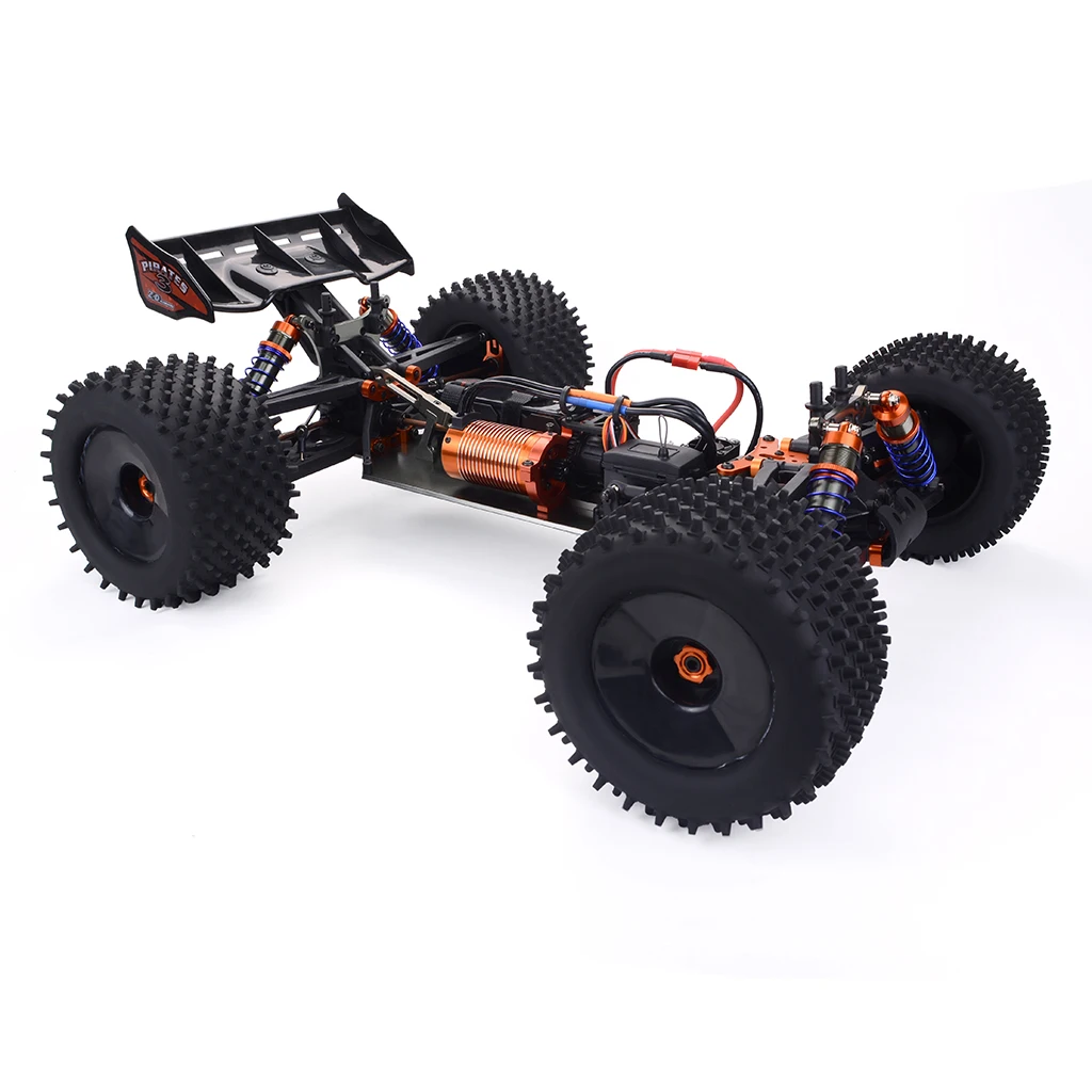 ZD гоночный 9021 Пираты 2 1/8 2,4G 4WD Truggy внедорожный Радиоуправляемый автомобиль RTR 08423