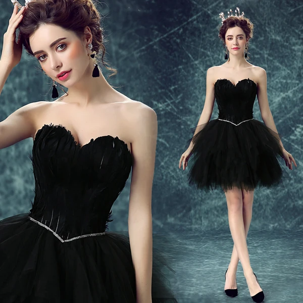 

2017 new arrival stock maternity plus size bridal gown pregnant evening dress ball gown black sweetheart short sexy bling 10069