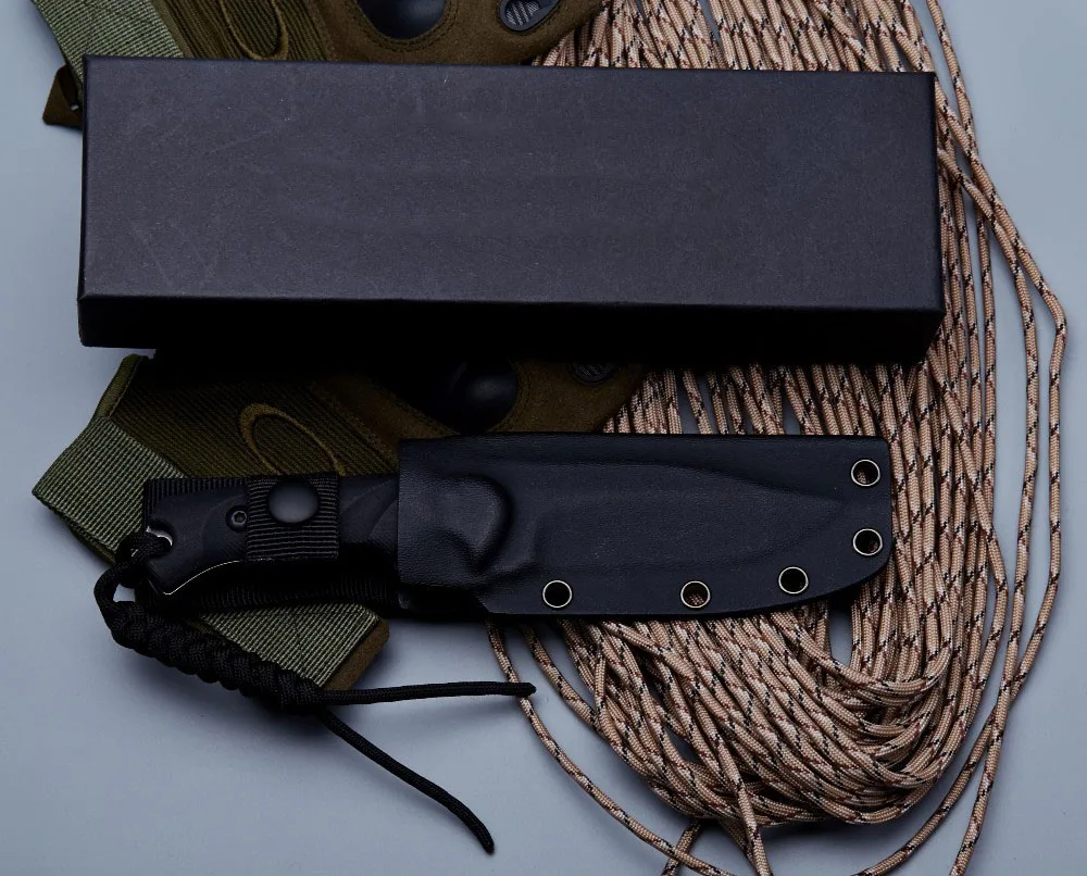 BGT M3 тактический прямой нож с фиксированным лезвием D2 ручка Tang G10 для выживания