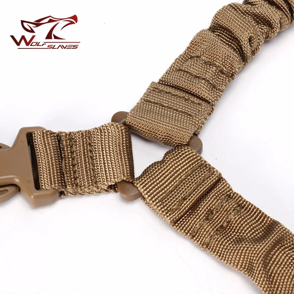 Тактический альпинистский походный прочный 1 одноточечный строп регулируемый