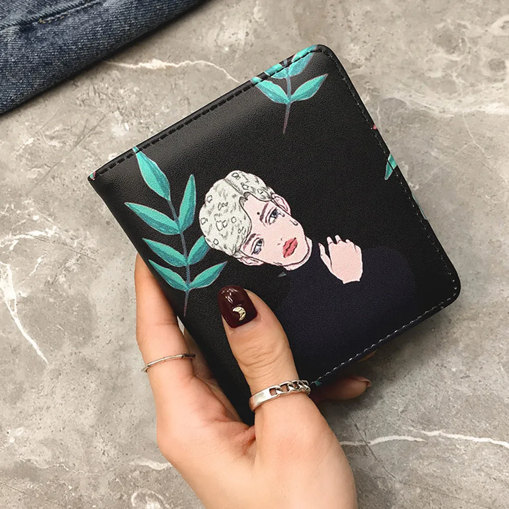 Xiniu женский модный короткий кошелек с героями мультфильмов для монет cartera mujer peque a