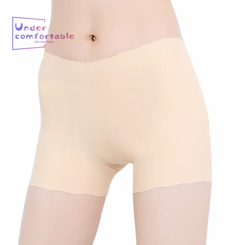 Fancy Seamless Silky Women Boyshort For Summer Short Panties Thin Dress Ladies Underwear Comfortable Intimates Girl Briefs |